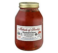 Michaels Of Brooklyn Sauce Marinara Jar - 32 Oz