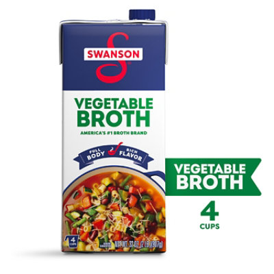 Swanson Vegetable Broth - 32 Oz