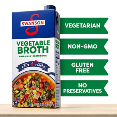 Swanson Vegetable Broth - 32 Oz - Image 3