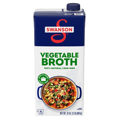 Swanson Broth Vegetable - 32 Oz