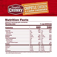 Campbells Chunky Soup Chipotle Chicken & Corn Chowder - 18.8 Oz - Image 5