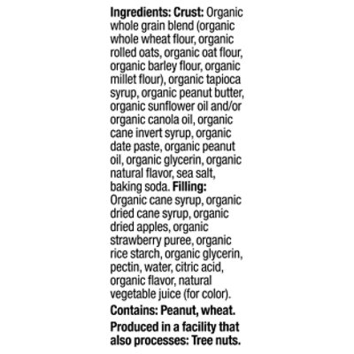 Plum Kids Jammy Sammy Organic Sandwich Bar Snack Size Strawberry Jam & Peanut Butter - 5-1.03 Oz - Image 4