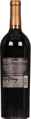 Hess Select Red Blend Wine - 750 Ml - Image 4