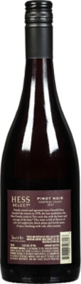 Hess Select Pinot Noir Wine - 750 Ml - Image 4