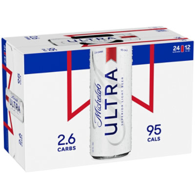 Michelob ULTRA Light Beer Pack In Cans - 24-12 Fl. Oz. - Image 3