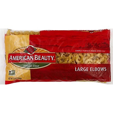 American Beauty Pasta Elbows Large - 16 Oz - Image 2