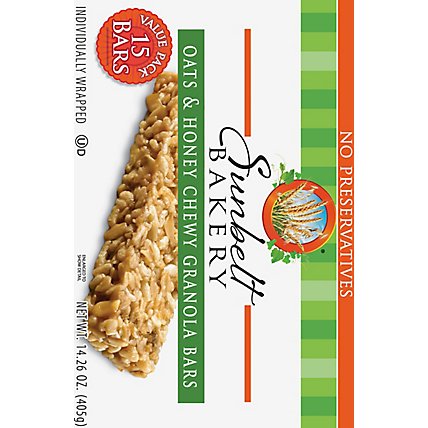 Sunbelt Bakery Value Pack Oats & Honey Granola Bar - 14.26 Oz - Image 6