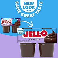Jell-O Chocolate Sugar Free Ready to Eat Pudding Cups Snack - 4 Count - Image 5