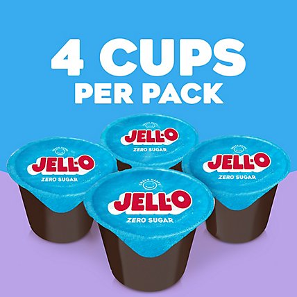 Jell-O Chocolate Sugar Free Ready to Eat Pudding Cups Snack - 4 Count - Image 7