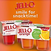Jell-O Original Orange Ready to Eat Jello Cups Gelatin Snack Cups - 4 Count - Image 9