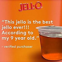 Jell-O Original Orange Ready to Eat Jello Cups Gelatin Snack Cups - 4 Count - Image 8