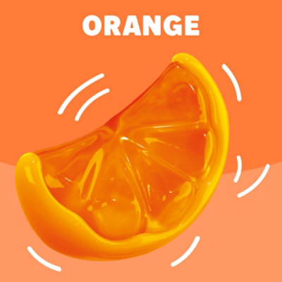 Jell-O Original Orange Artificially Flavored Ready-to-Eat Gelatin Snack - 4 Count - Image 3