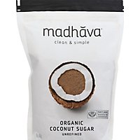 Madhava Coconut Sugar Pure & Unrefined - 16 Oz - Image 2