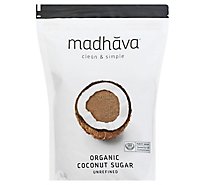 Madhava Coconut Sugar Pure & Unrefined - 16 Oz
