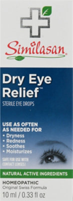 Similasan Eye Drops Dry Eye Relief - 0.33 Fl. Oz. - Image 2