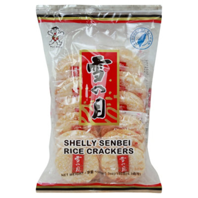 Shelly Senbei Crackers Rice - 5.3 Oz - Image 1