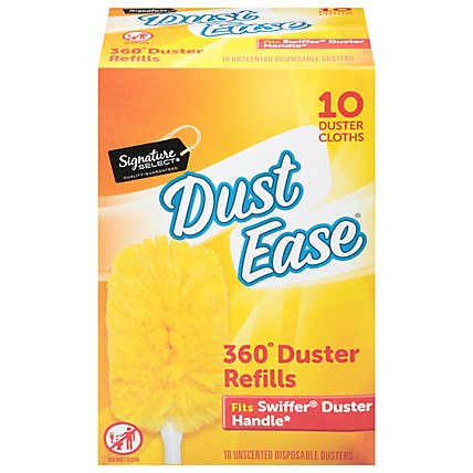 Signature SELECT Dust Ease Refill Duster 360 Degree Disposable Unscented - 10 Count - Image 2