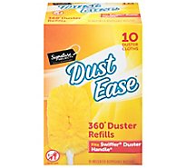 Signature SELECT Dust Ease Refill Duster 360 Degree Disposable Unscented - 10 Count