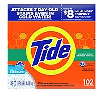 Tide Mountain Spring 102 Loads Powder Laundry Detergent - 143 Oz