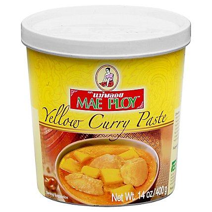 Mae Ploy Yellow Curry Paste - 14 Oz - Image 3
