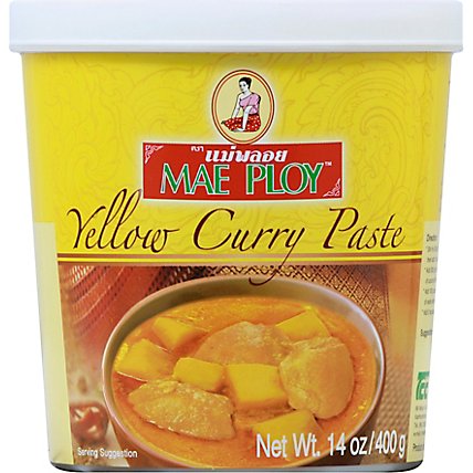 Mae Ploy Yellow Curry Paste - 14 Oz - Image 2