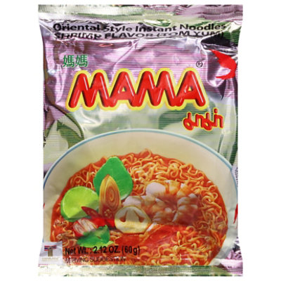 MAMA Instant Noodles Oriental Style Shrimp Tomyum - 2.1 Oz - Image 3
