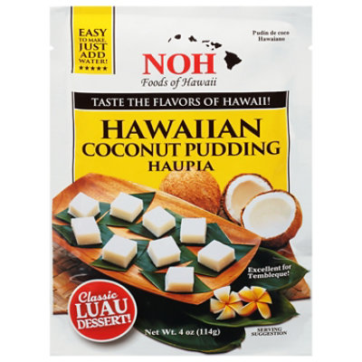 NOH Luau Dessert Pudding Coconut Hawaiian Haupia - 4 Oz - Image 3