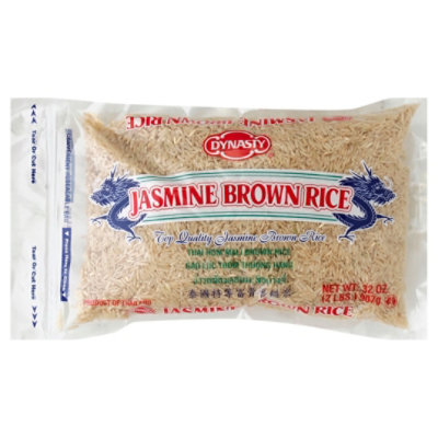 Dynasty Rice Brown Jasmine - 32 Oz - Image 1