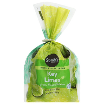 Signature SELECT/FARMS Key Limes Prepacked Bag - 16 Oz
