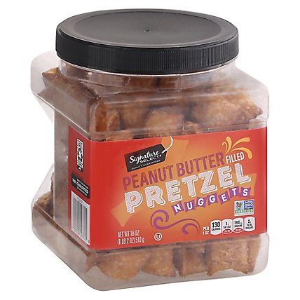 Signature SELECT Pretzels Filled Peanut Butter - 18 Oz - Image 1