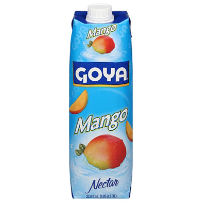 Goya Nectar Mango Carton - 33.8 Fl. Oz. - Image 3