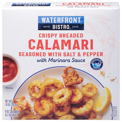 waterfront BISTRO Calamari Crispy Breaded Salt & Pepper - 10 Oz - Image 3