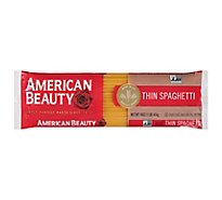 American Beauty Pasta Spaghetti Thin - 16 Oz