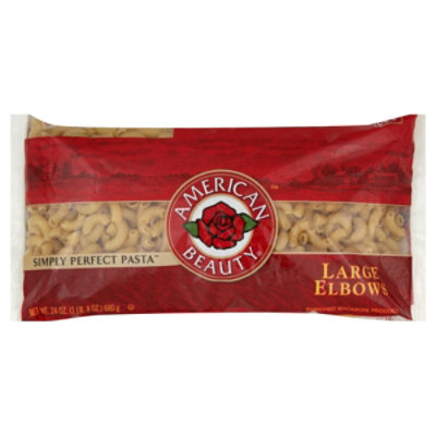 American Beauty Pasta Elbows Large - 24 Oz