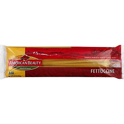 American Beauty Pasta Fettuccine Noodles - 16 Oz - Image 2
