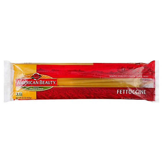 American Beauty Pasta Fettuccine Noodles - 16 Oz