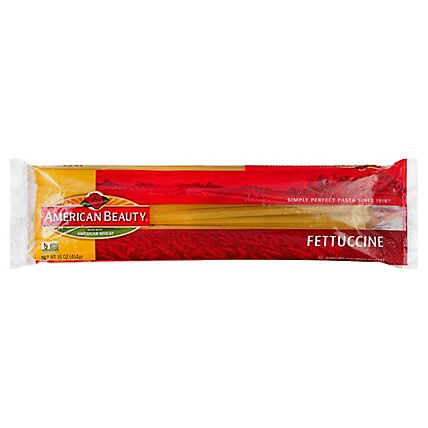American Beauty Pasta Fettuccine Noodles - 16 Oz - Image 1