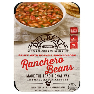 Del Real Ranchero Bean/Ham - 24 Oz - Image 1