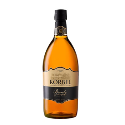 Korbel California Brandy 80 Proof Bottle - 1.75 Liter - Image 1