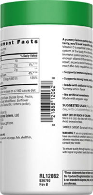 Rainbow Light Sunny Gummies Vitamin D3 1000 Iu - 50 Count - Image 4