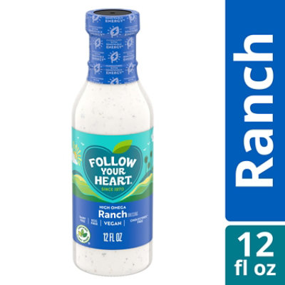 Follow Your Heart Dairy Free Vegan Ranch Dressing - 12 Fl. Oz.
