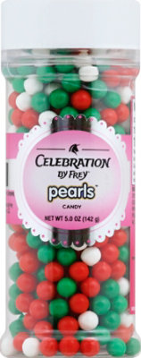 Celebration by Frey Pearls Christmas Mix Candy - 5 Oz - Image 2