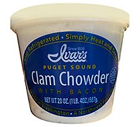 Ivars Clam Chowder White - 20 Oz
