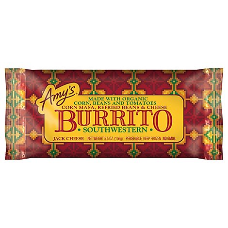 Amys Burrito Southwestern - 5.5 Oz