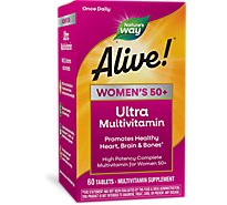 Natures Way Alive Women 50 Plus Ultra Potency Dietary Supplement - 60 Count