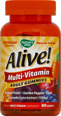 Natures Way Alive Adult Multi Vitamin G - 90 Count - Image 2