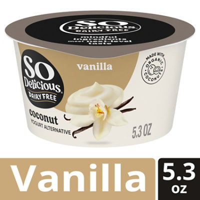 So Delicious Dairy Free Vanilla Coconut Milk Yogurt Cup - 5.3 Oz - Image 1