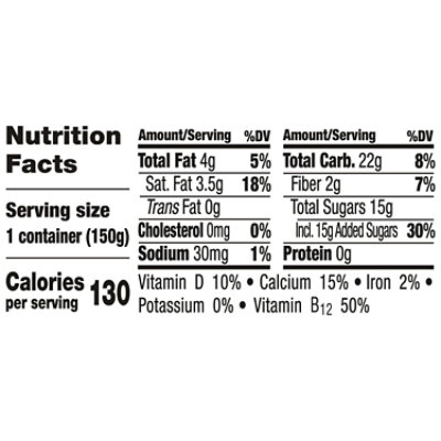 So Delicious Dairy Free Vanilla Coconut Milk Yogurt Cup - 5.3 Oz - Image 3