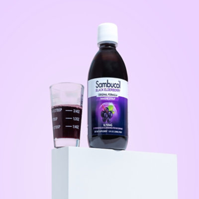 Sambucol Syrup Black Elderberry Original - 7.8 Oz - Image 2