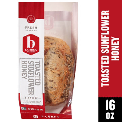 La Brea Bakery Bread Loaf Toasted Sunflower Honey - 16 Oz - Image 2